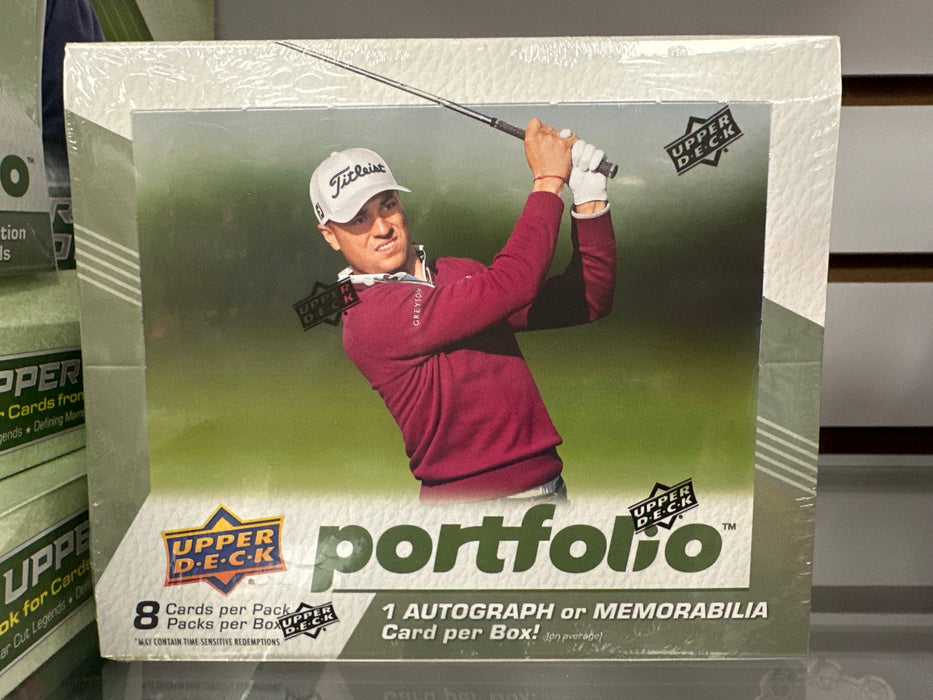 2024 Upper Deck Portfolio Golf Hobby Box