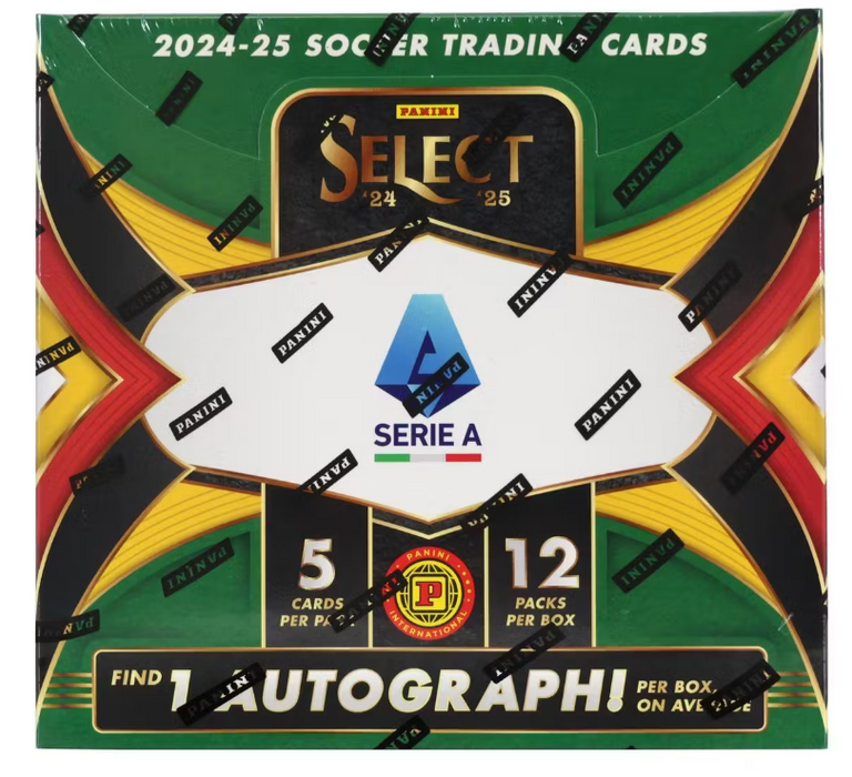 PACK - 2024/25 Panini Select Serie A Soccer International Hobby Box - PACK
