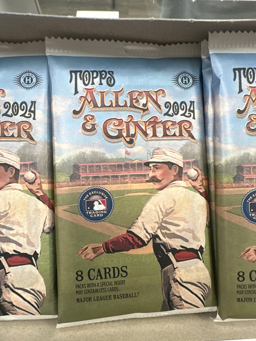 (PACK) 2024 Topps Allen & Ginter Baseball Hobby Box PACK