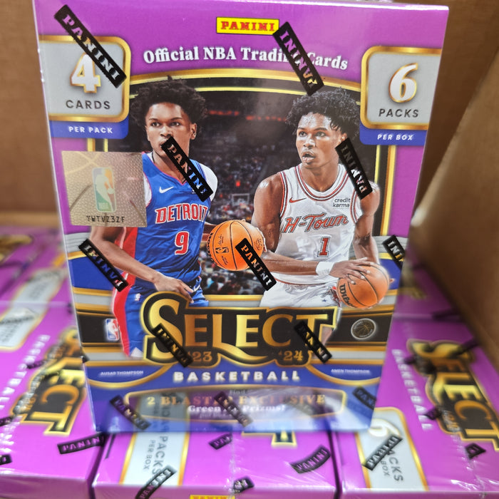 2023-24 Panini Select Basketball Hobby Blaster Box