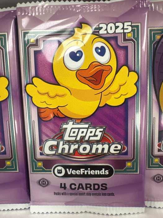 PACK 2025 Topps VeeFriends Chrome Hobby Box - PACK