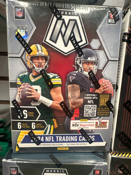 2024 Panini Mosaic Football 6-Pack Blaster Box