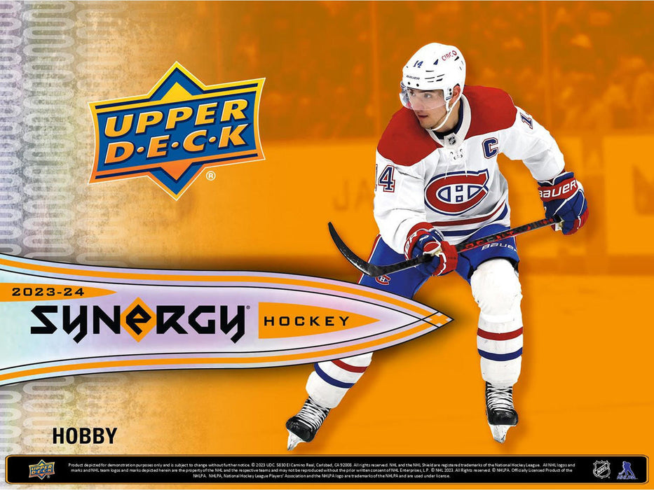 (PACK) 2023-24 Upper Deck Synergy Hockey Hobby Box PACK