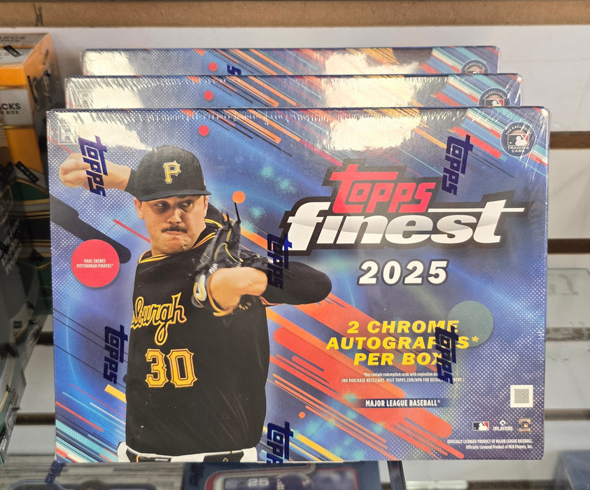 2025 Topps Finest Baseball Hobby Box