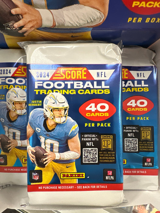 (PACK) 2024 Panini Score Football Hobby Box PACK