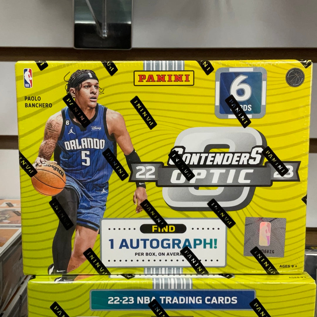 2022/23 Panini Contenders Optic Basketball Hobby Box — CJP Card Breaks