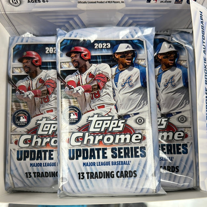 2023 Topps Chrome Update Series Baseball Hobby Jumbo PACK