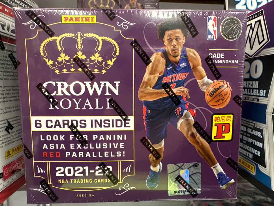 2021-22 Panini Crown Royale Basketball Asia Tmall Box