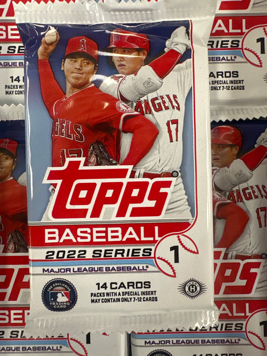 PACK - 2022 Topps Series 1 Baseball Hobby Box - PACK