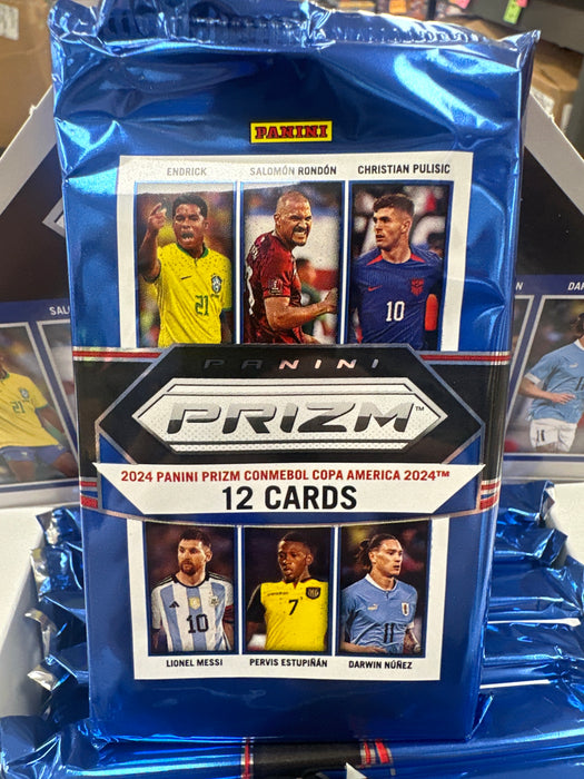 (PACK) 2023-24 Panini Prizm COPA America Soccer Hobby Box PACK