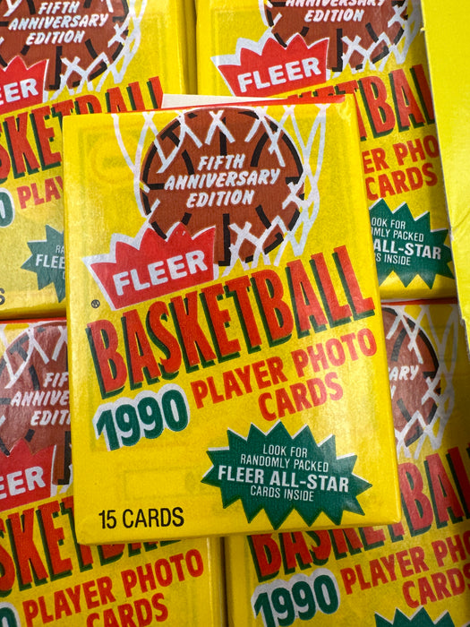 1990 Fleer Basketball Player Photo Cards PACK