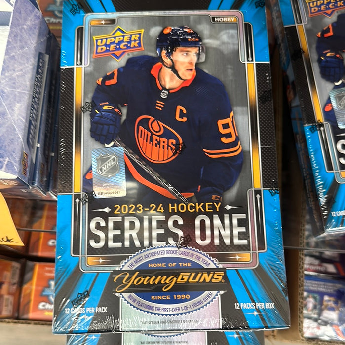 2023-24 Upper Deck Series 1 Hockey Hobby Box