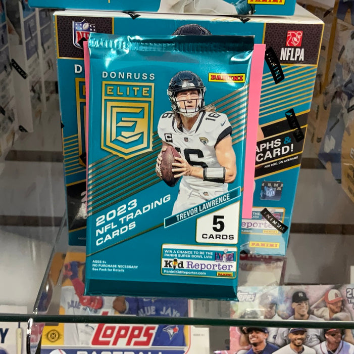 2023 Panini Donruss Elite Football Hobby Box PACK