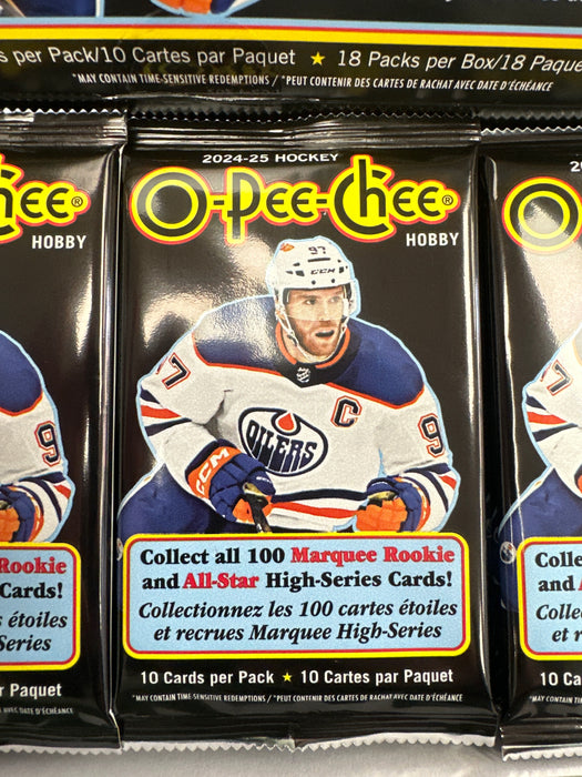 PACK - 2024/25 Upper Deck O-Pee-Chee Hockey Hobby Box - PACK