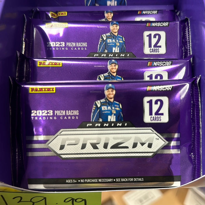 (PACK) 2023 Panini Prizm Racing Hobby Box PACK