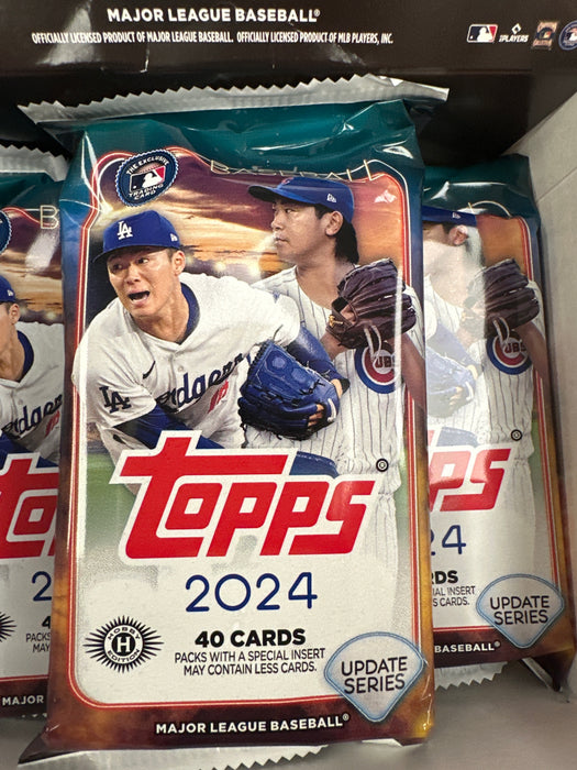 (PACK) 2024 Topps Update Series Baseball Hobby Jumbo Box PACK