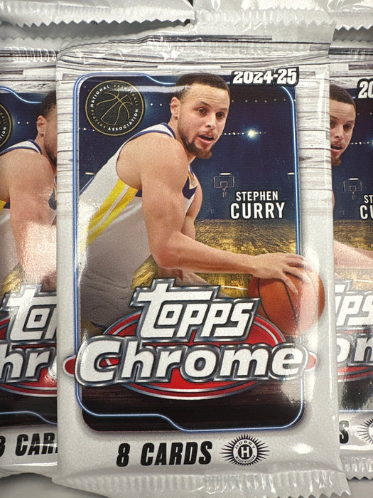 PACK - 2024/25 Topps Chrome Basketball Hobby Box - PACK