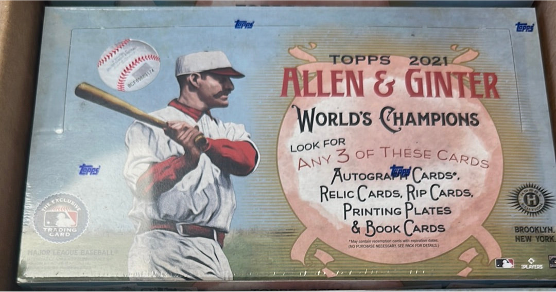 2021 Topps Allen & Ginter Baseball Hobby Box