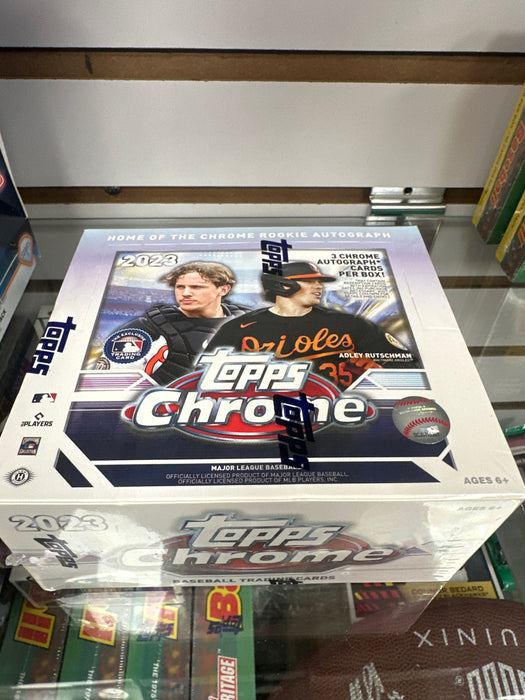 2023 Topps Chrome Baseball Hobby Jumbo Box