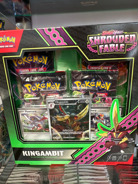 Pokemon Scarlet & Violet Shrouded Fable Kingambit Illustration Collection Box