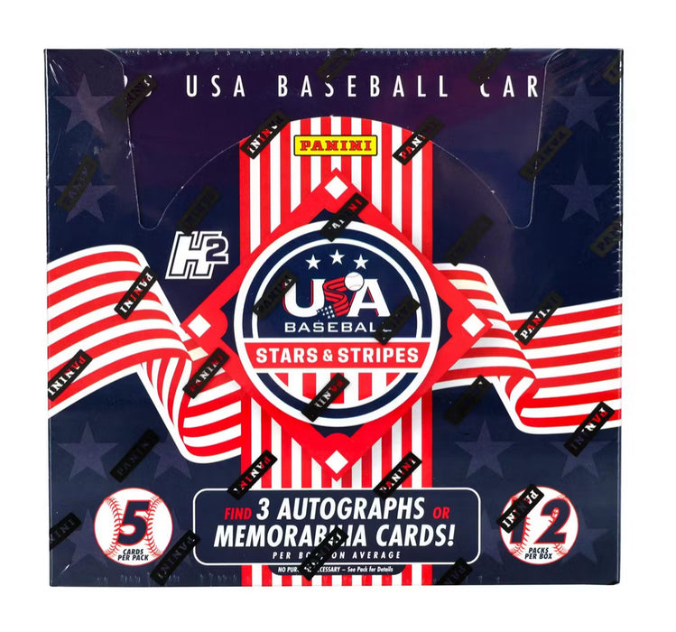 2025 Panini USA Stars & Stripes Baseball H2 Box