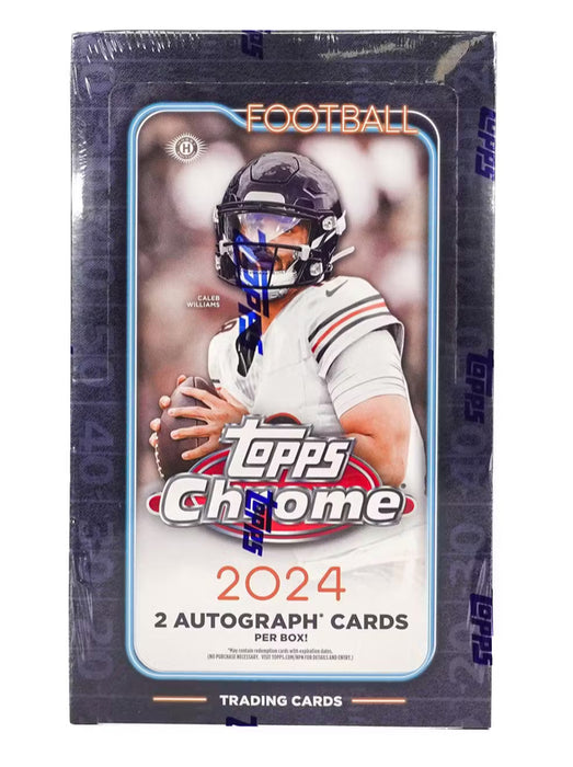 2024 Topps Chrome Football Hobby Box