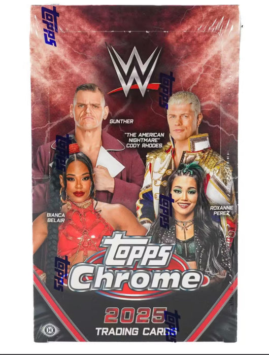 2025 Topps Chrome WWE Wrestling Hobby Box