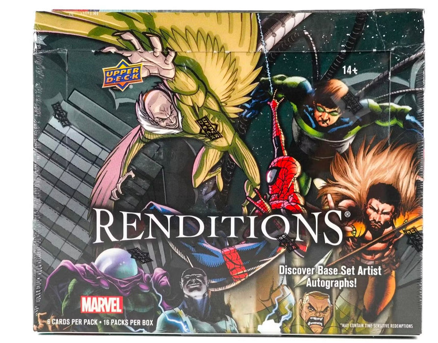 PACK Marvel Renditions Spider-Man Hobby Box (Upper Deck 2024) PACK