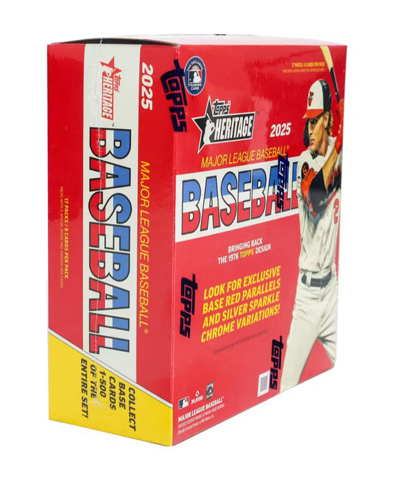 2025 Topps Heritage Baseball Mega Box