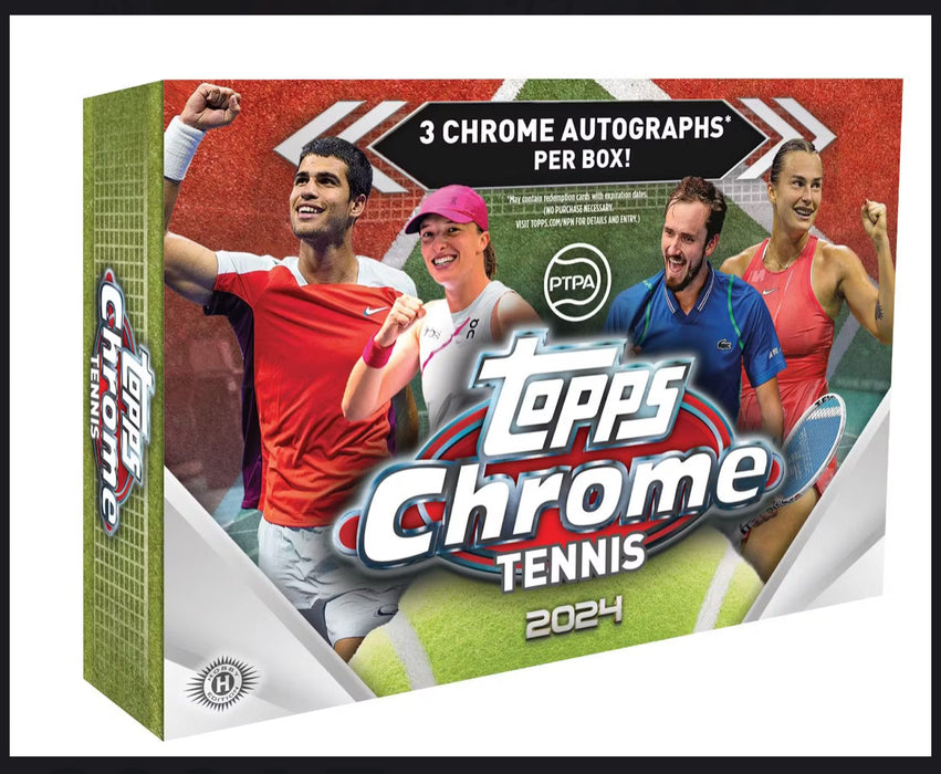 2024 Topps Chrome Tennis Breakers Delight Box