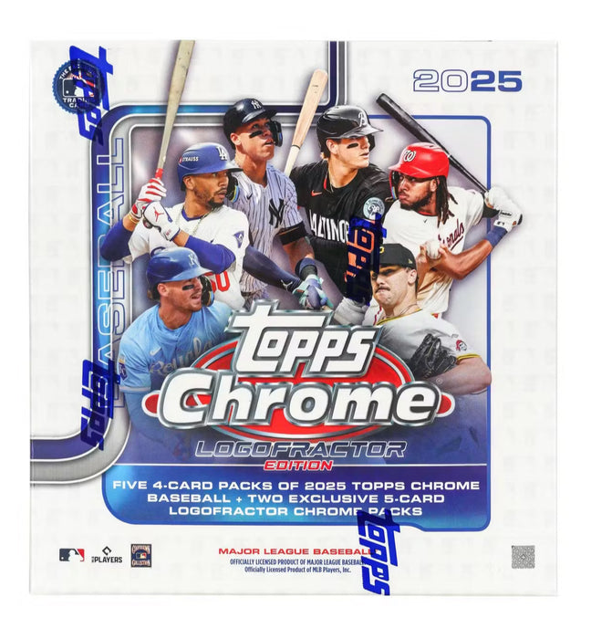 2025 Topps Chrome Baseball Logofractor Edition Box