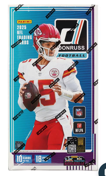 PACK - 2025 Panini Donruss Football Hobby Box