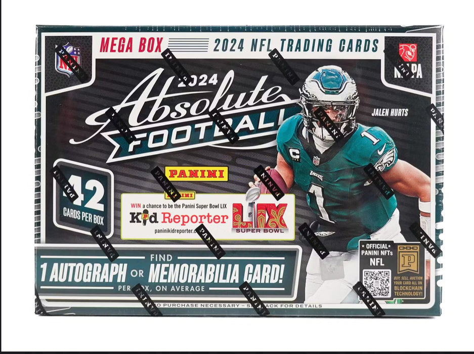 2024 Panini Absolute Football Hobby Mega Box