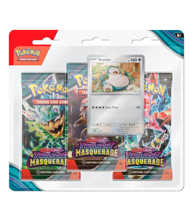 Pokémon - Trading Card Game: Twilight Masquerade 3pk Booster - Styles May Vary