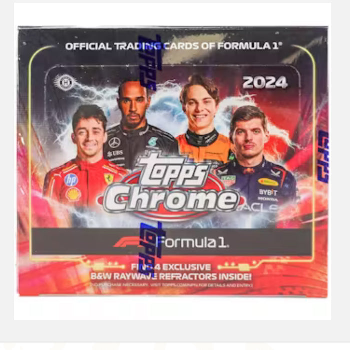 (PACK) 2024 Topps Chrome F1 Formula 1 Qualifying Lap Hobby Box PACK