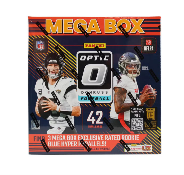 2024 Panini Donruss Optic Football Mega Box (Blue Hyper Parallels!)