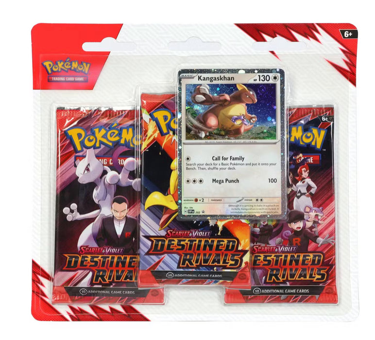 Pokemon TCG Scarlet & Violet: Destined Rivals 3-Pack Blister