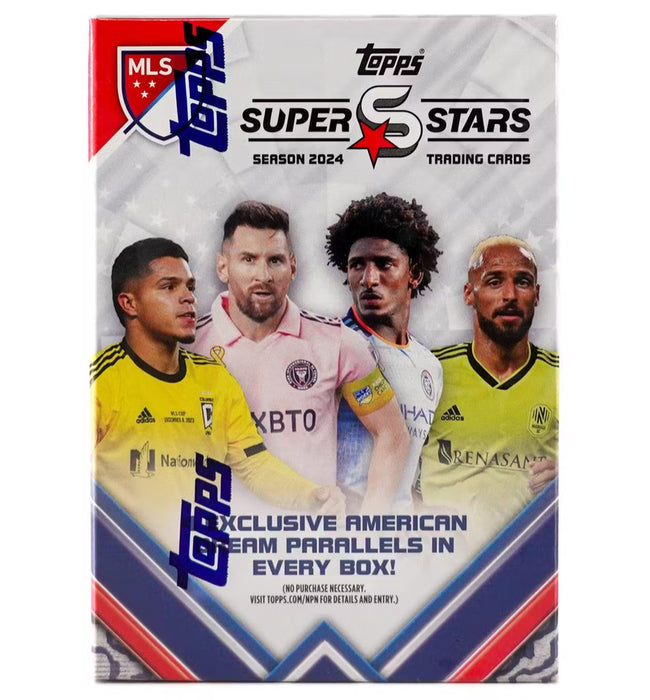 2024 Topps Superstars MLS Major League Soccer 9-Pack Blaster Box