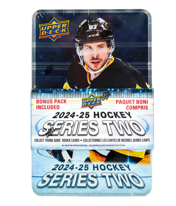 2024/25 Upper Deck Series 2 Hockey Tin
