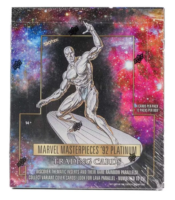 2024 Upper Deck Marvel Masterpieces ‘92 Platinum Hobby Box