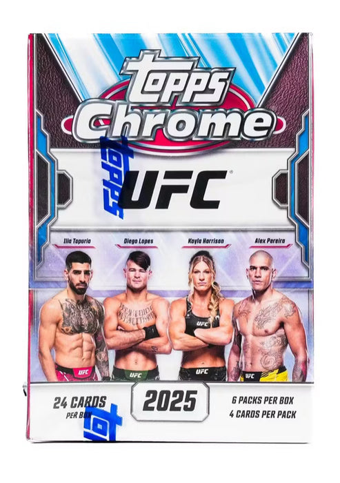 2025 Topps Chrome UFC 6-Pack Blaster Box