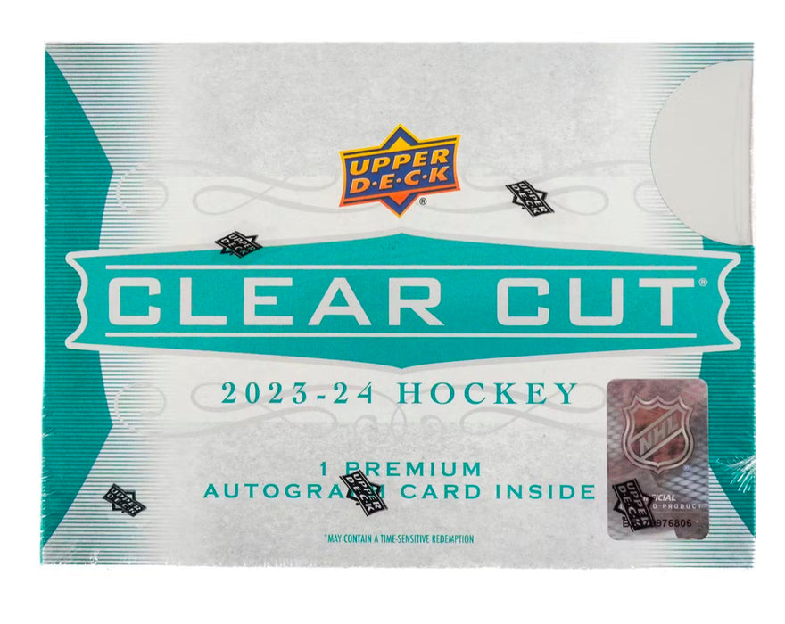 2023/24 Upper Deck Clear Cut Hockey Hobby Box