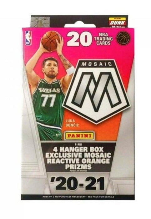 2020-21 Panini Mosaic Basketball Hanger Box