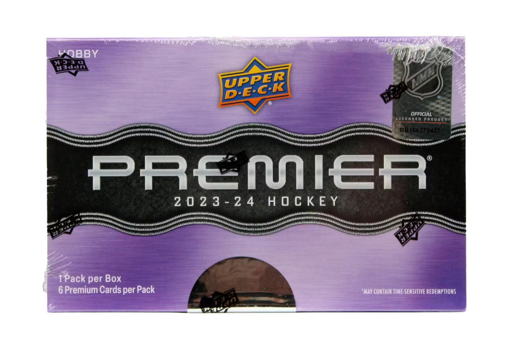 2023/24 Upper Deck Premier Hockey Hobby Box