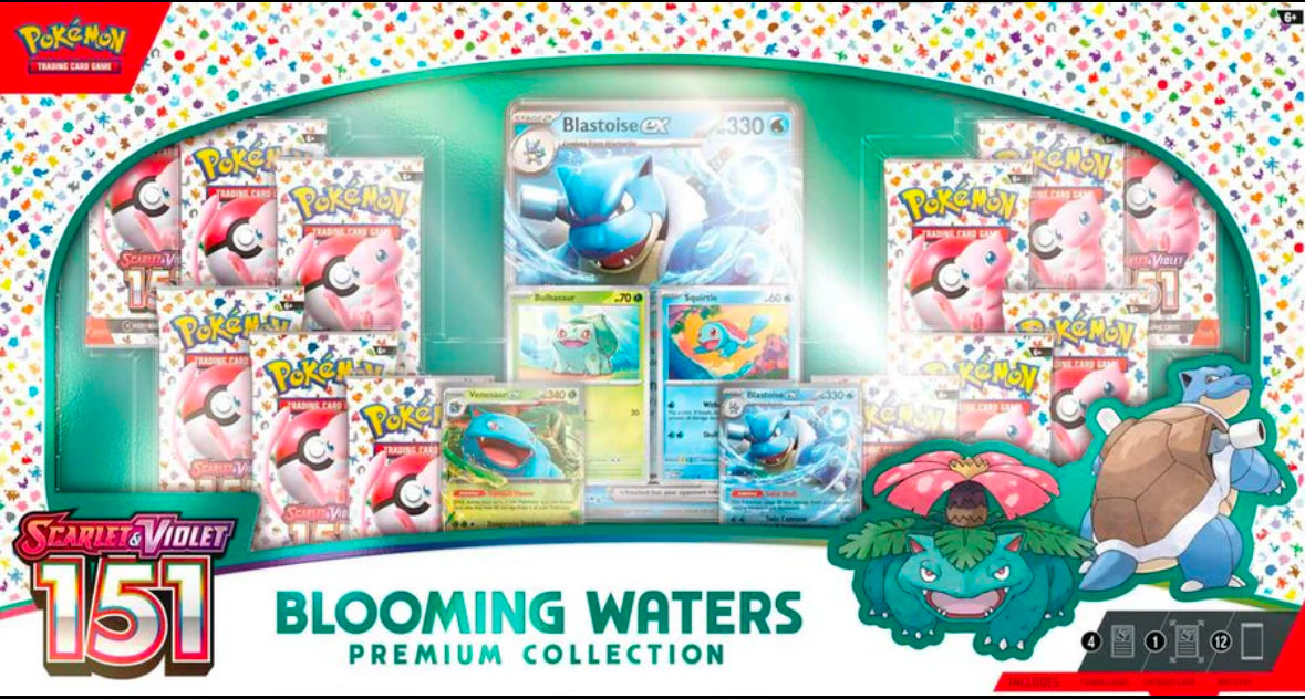 Pokemon TCG Trading Card Game: Blooming Waters Premium Collection