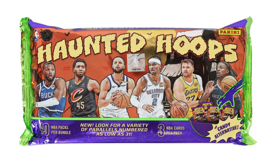 2024/25 Panini Haunted Hoops Halloween Basketball 40-Pack Box