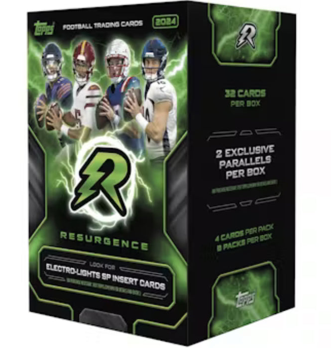 2024 Topps Resurgence Football 8-Pack Blaster Box