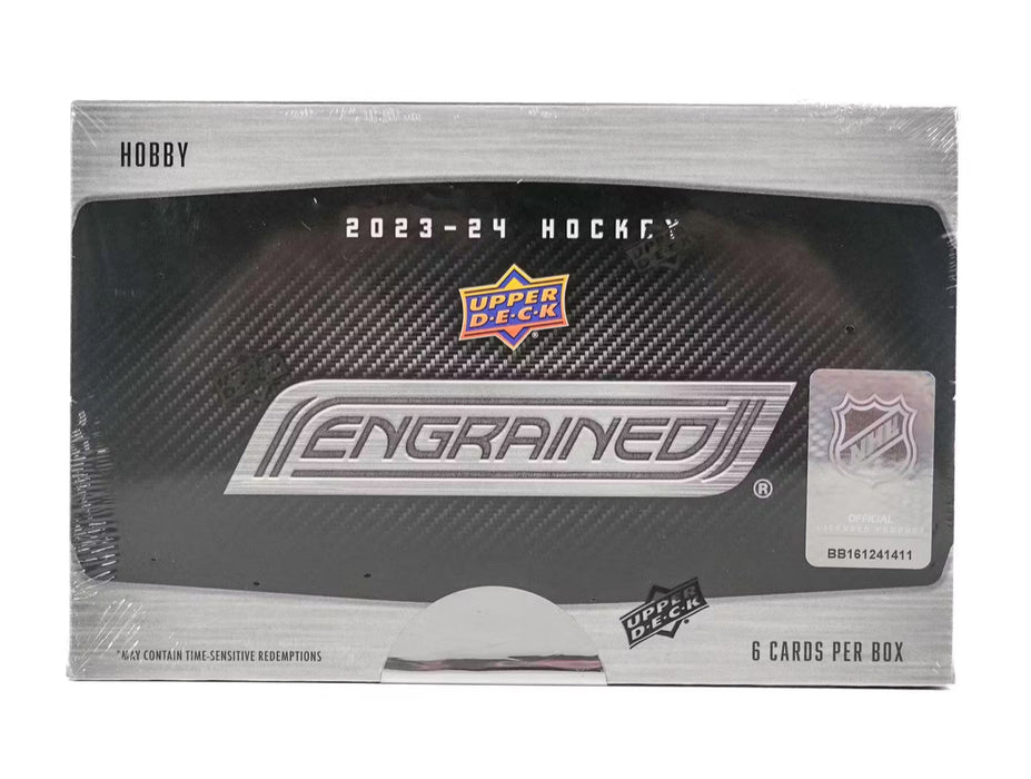 2023/24 Upper Deck Engrained Hockey Hobby Box