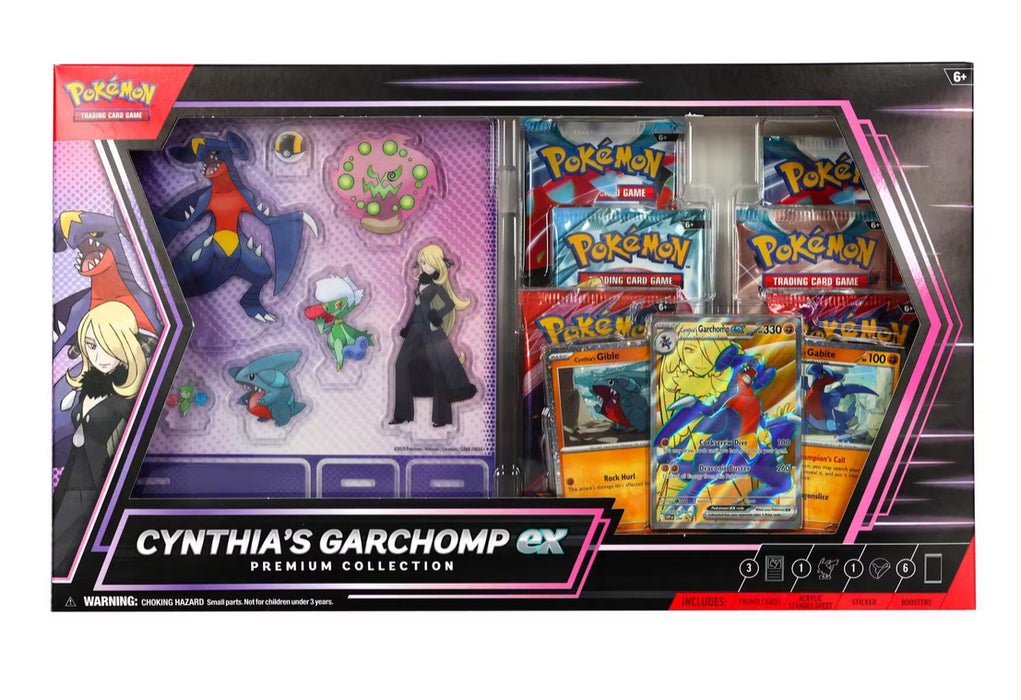 Pokemon Cynthia's Garchomp ex Premium Collection Box