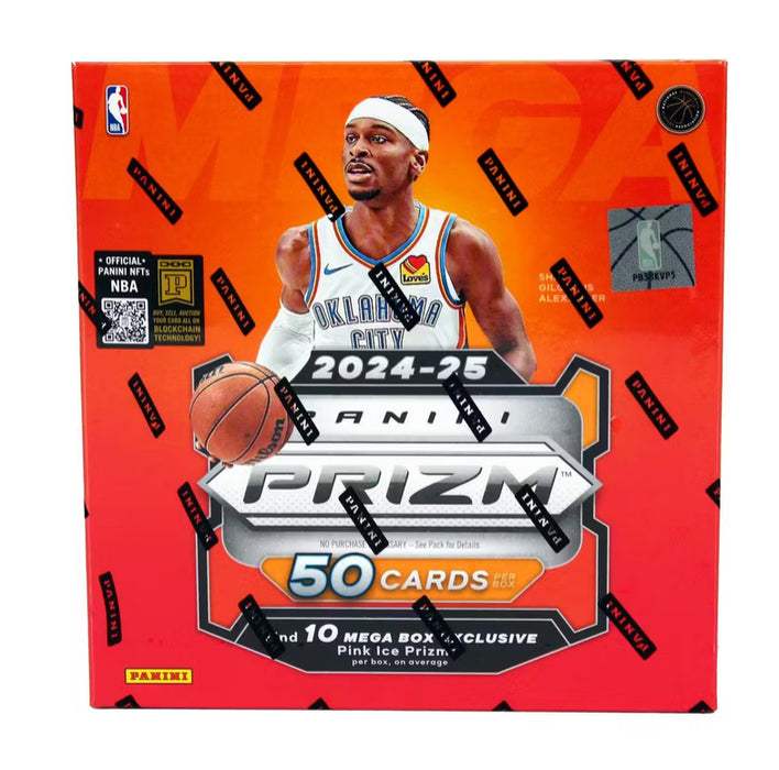 2024/25 Panini Prizm Basketball Mega Box (Pink Ice Prizms!)